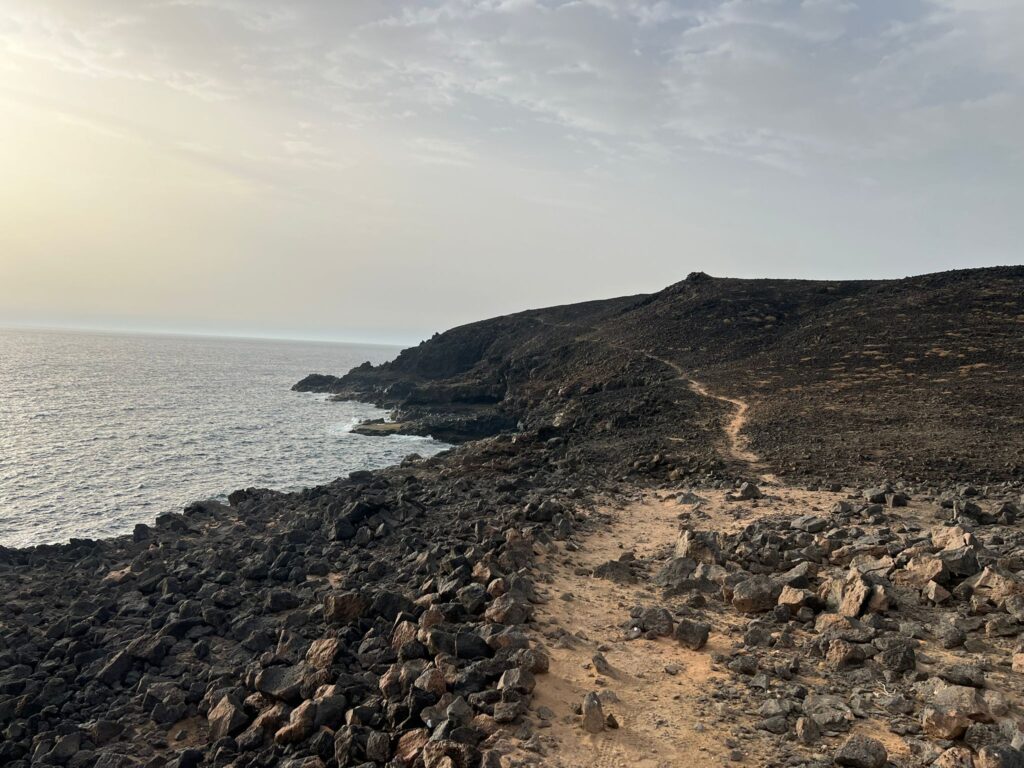lanzarote trail, coastal, charco del palo, cocoteros, secret garden lanzarote, charco del palo, naturist, nudist, nature, hike, eco cabin